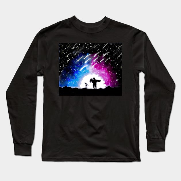 STAR LOVERS Long Sleeve T-Shirt by kazartsy